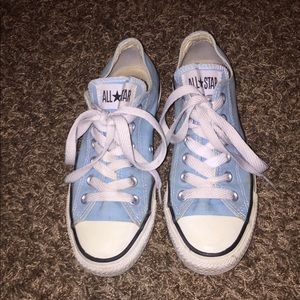 Baby Blue Converse